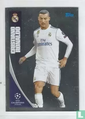 Topps UEFA Champions League CL 2017/2018 Cristiano Ronaldo Foil sticker #5