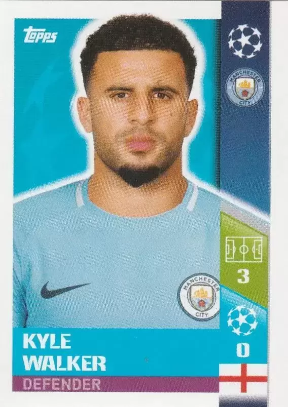 UEFA Champions League 2017/18 - Kyle Walker - Manchester City FC