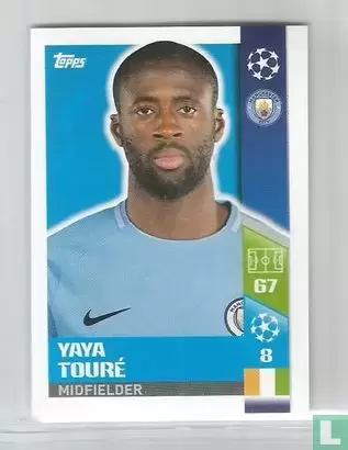 UEFA Champions League 2017/18 - Yaya Touré - Manchester City FC