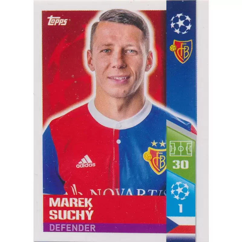 UEFA Champions League 2017/18 - Marek Suchý - FC Basel 1893