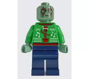 LEGO Super Heroes Minifigures - Drax with Holiday Sweater