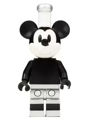 Lego black deals and white mickey