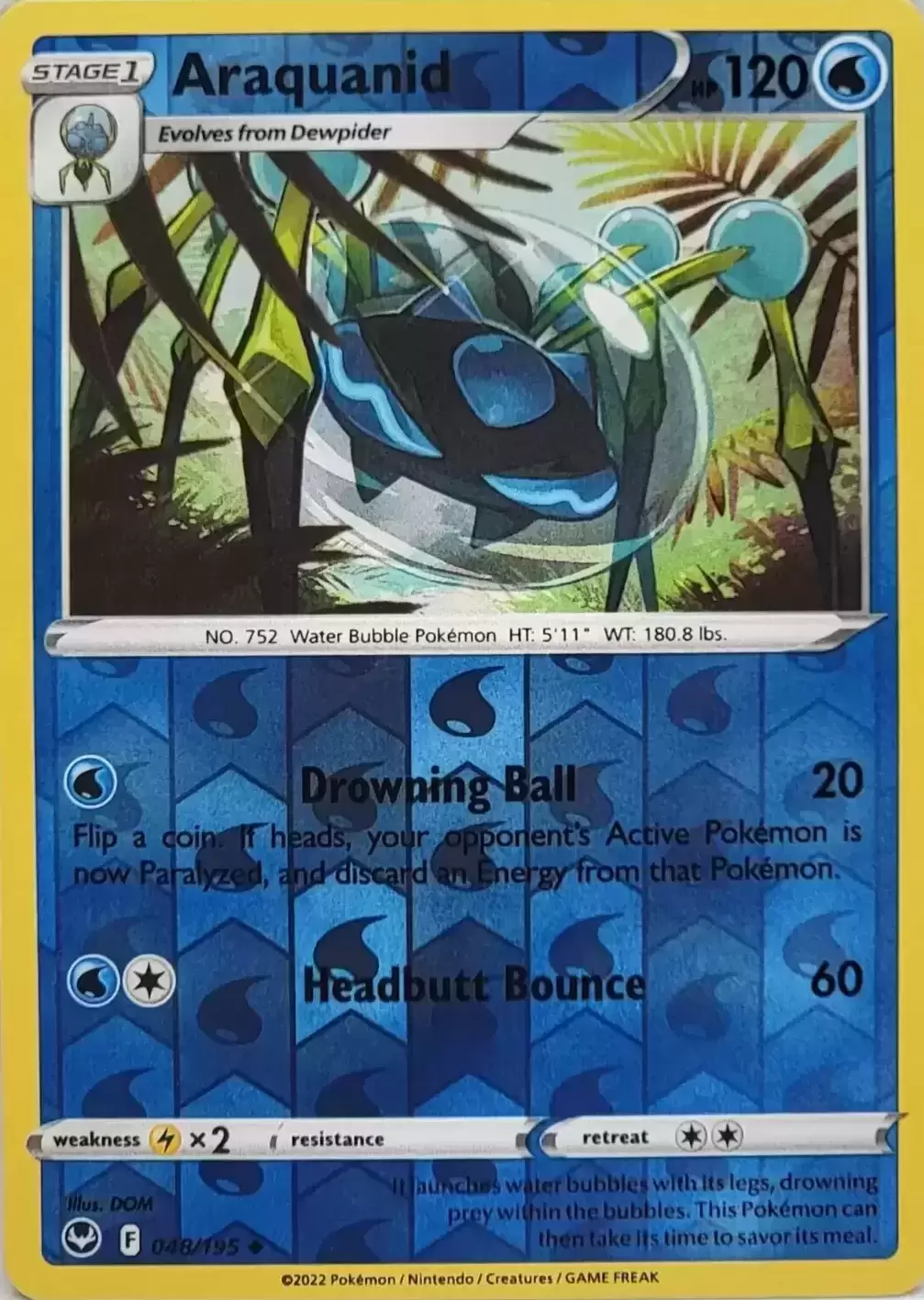 Silver Tempest - Araquanid Reverse