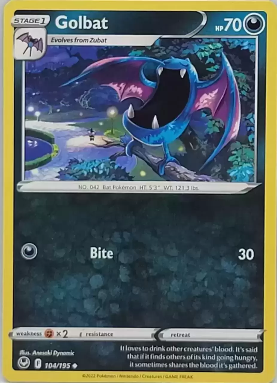 Silver Tempest - Golbat
