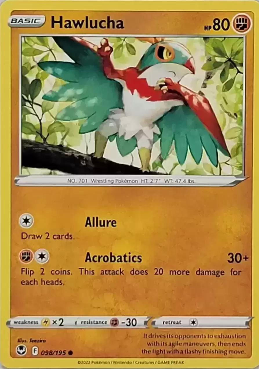 Silver Tempest - Hawlucha