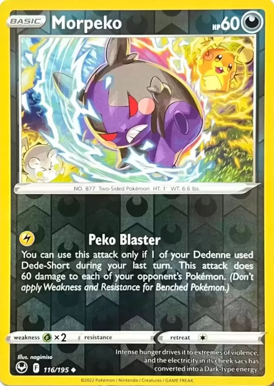 Silver Tempest - Morpeko Reverse