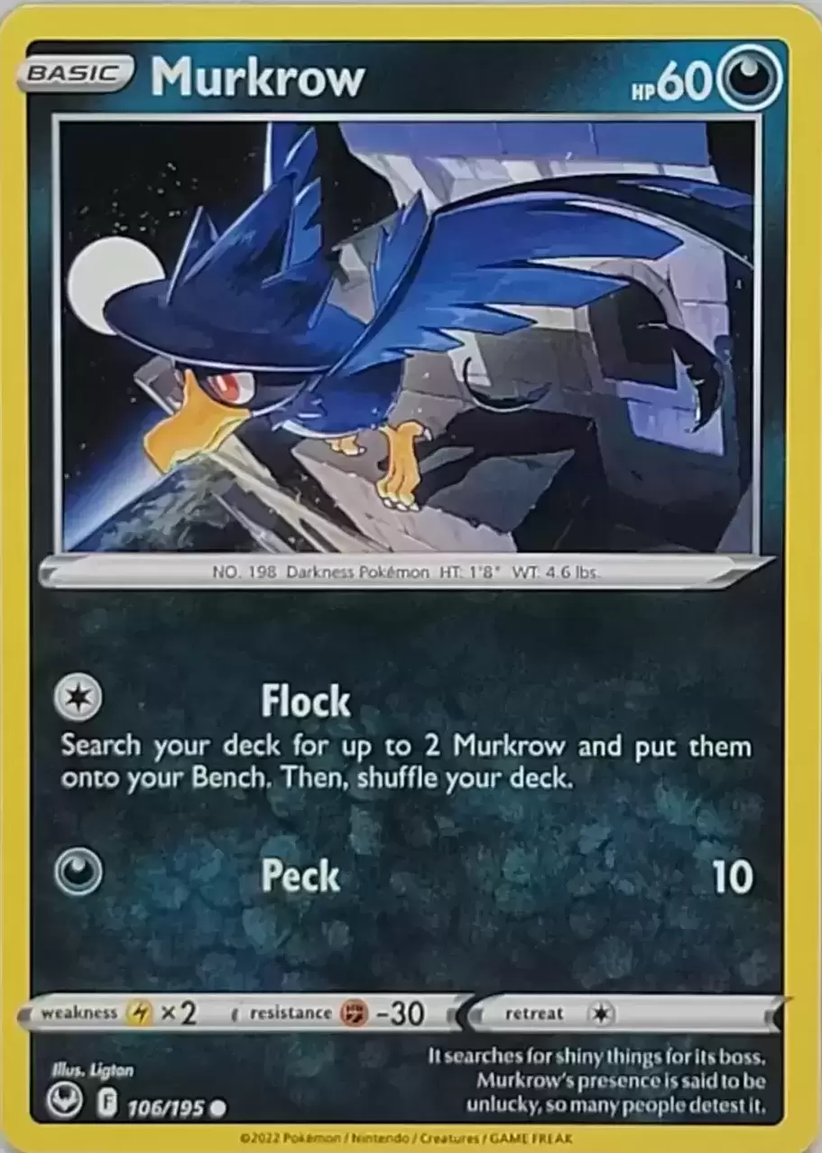 Silver Tempest - Murkrow
