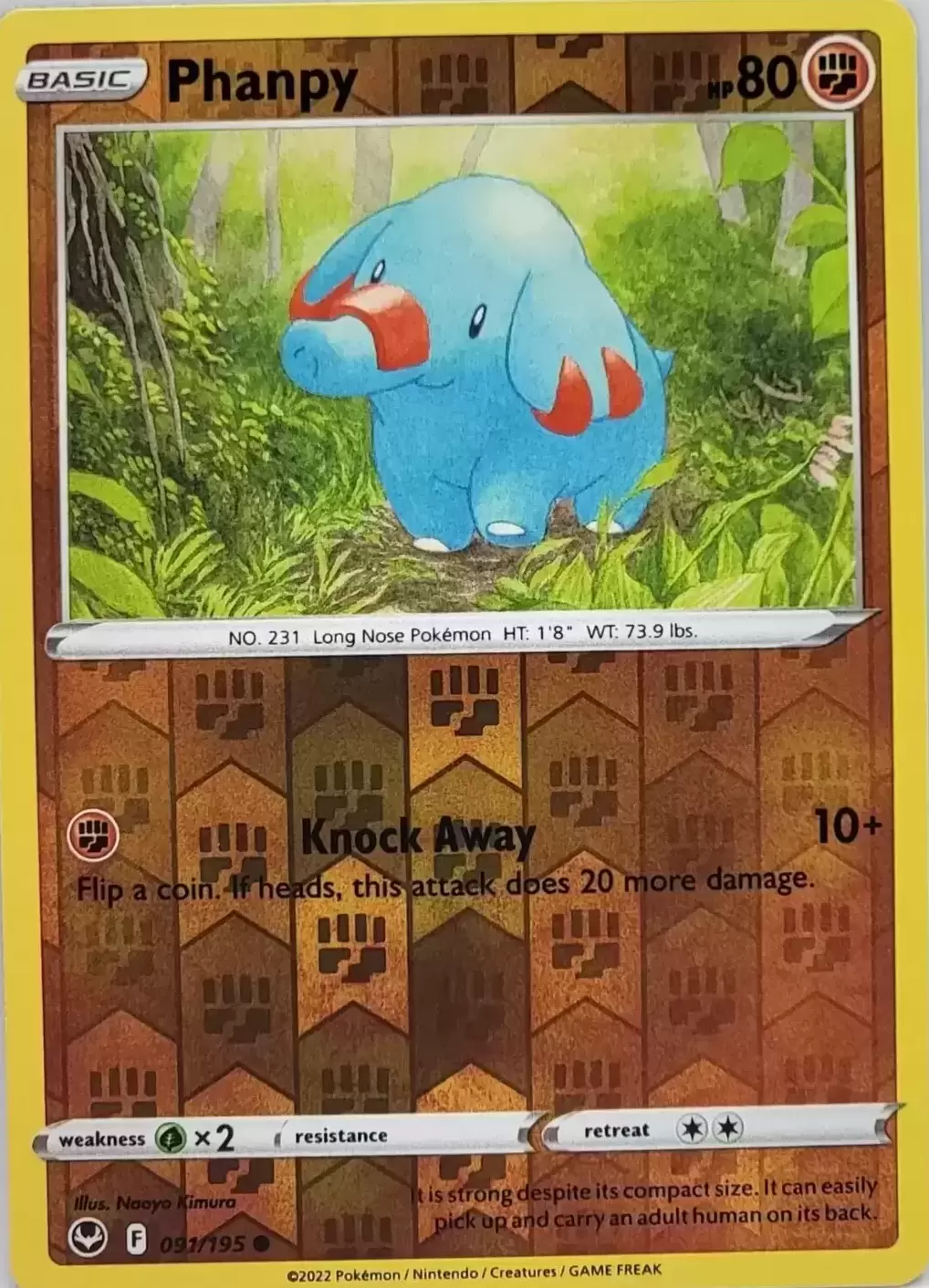 Silver Tempest - Phanpy Reverse