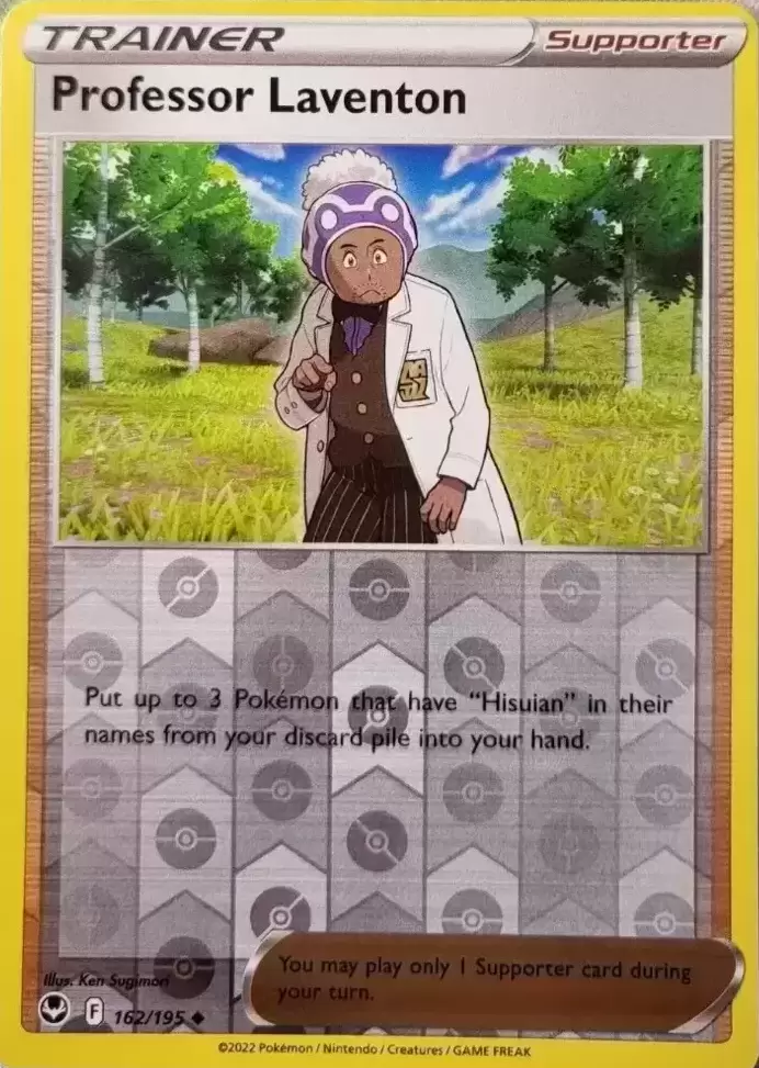 Silver Tempest - Professor Laventon Reverse