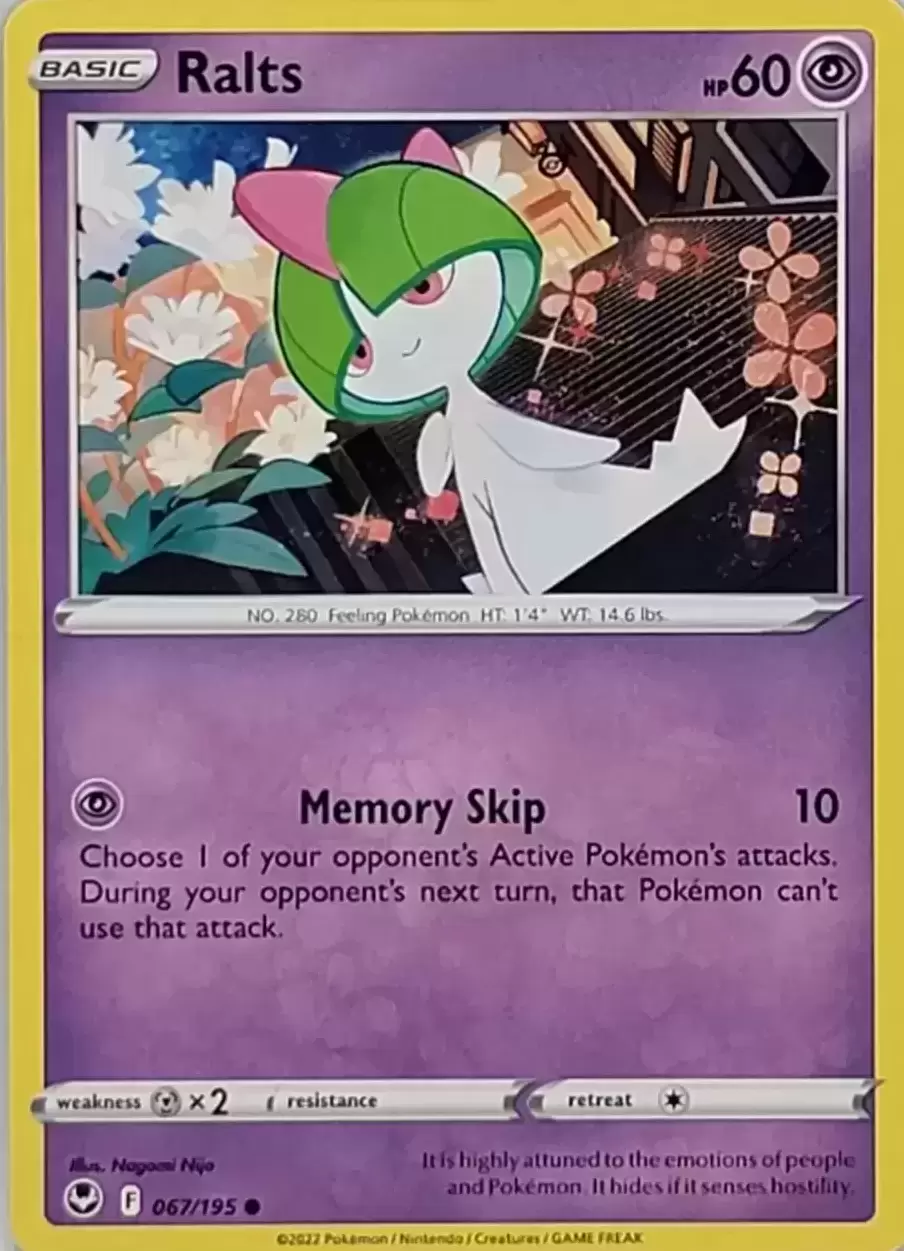 Silver Tempest - Ralts
