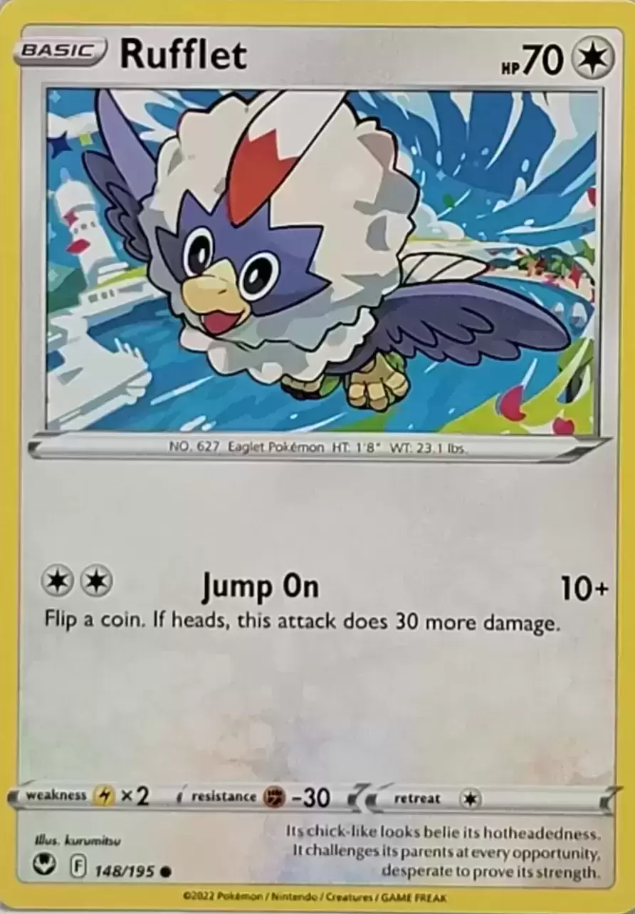 Silver Tempest - Rufflet