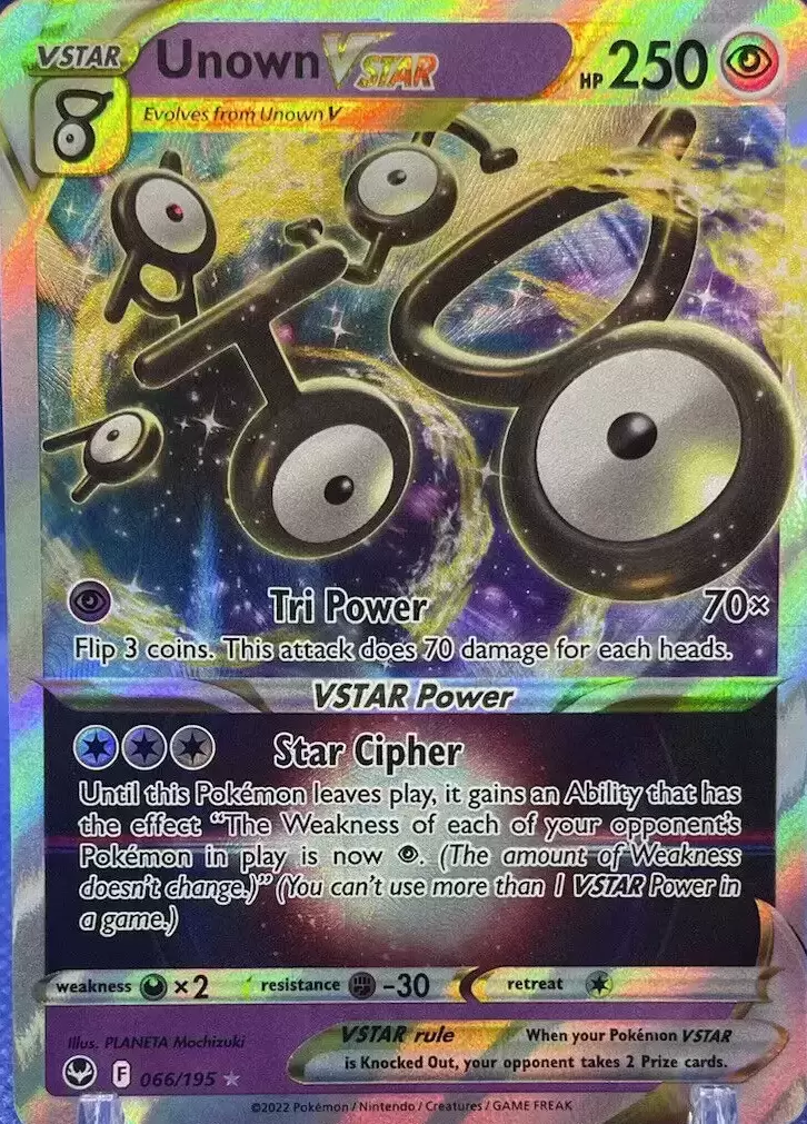 Silver Tempest - Unown VSTAR