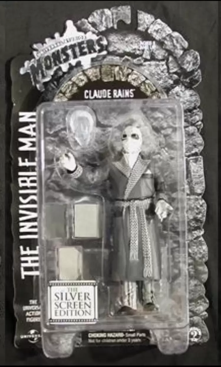 Sideshow - Sideshow Universal Monsters Series 3- Silver Screen Invisible Man