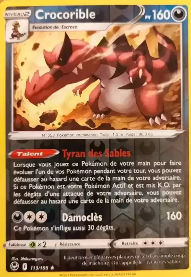 Tempête Argentée - Crocorible Reverse