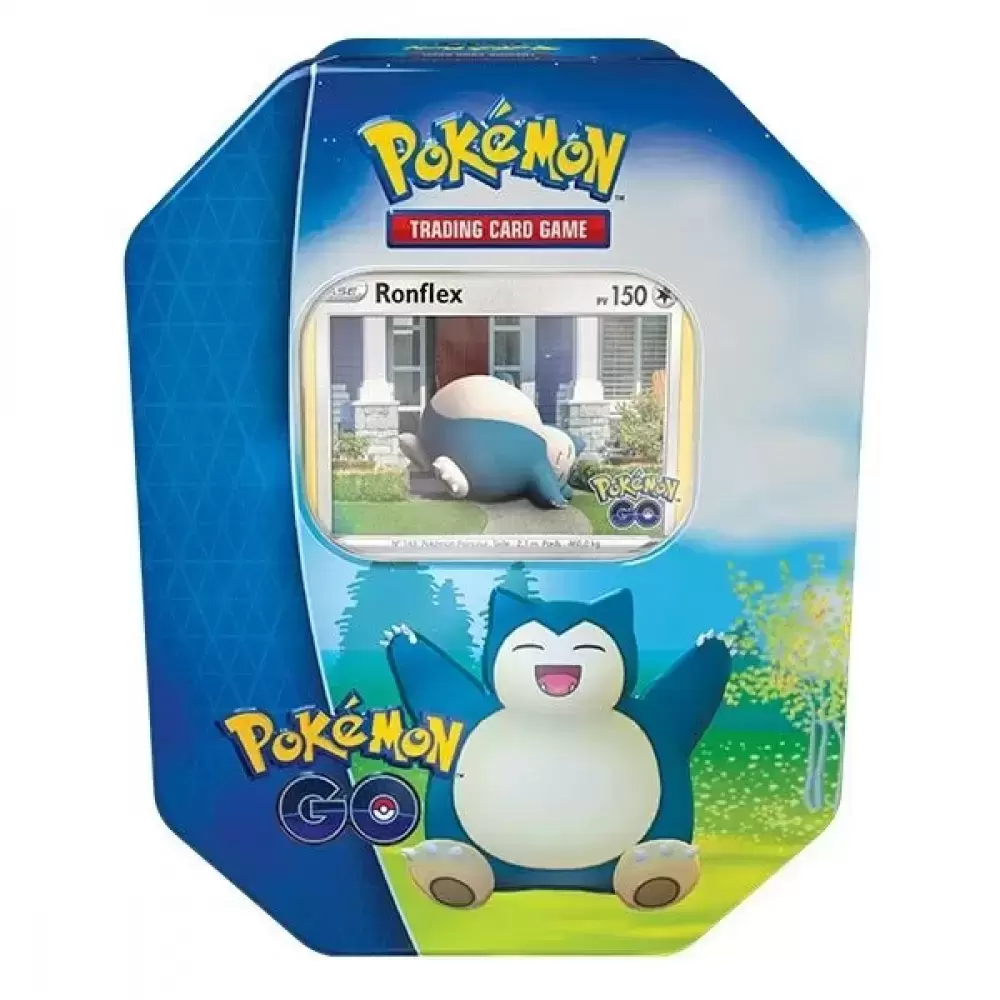 Tin Box Métal / Pokébox Pokémon - Pokébox Pokémon GO Ronflex