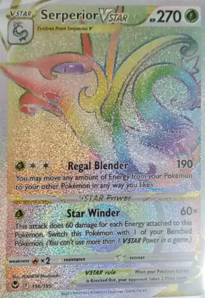 Silver Tempest - Serperior VSTAR