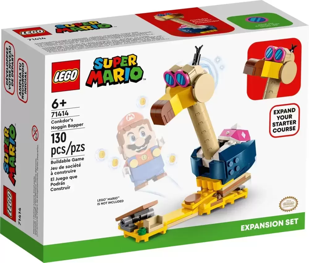 LEGO Super Mario - Conkdor\'s Noggin Bopper - Expansion Set