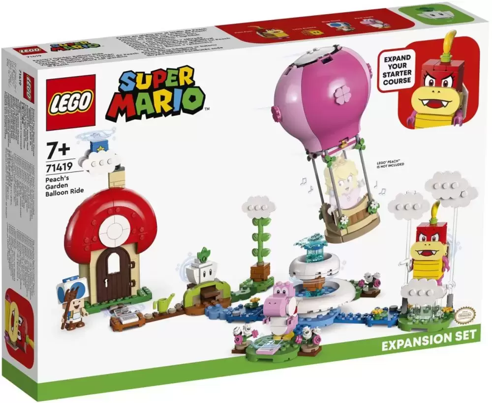 LEGO Super Mario - Peach\'s Garden Balloon Ride - Expansion Set