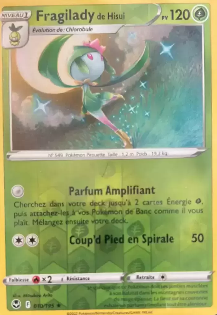 Tempête Argentée - Fragilady de Hisui Reverse