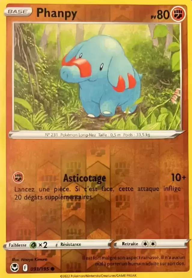 Tempête Argentée - Phanpy Reverse