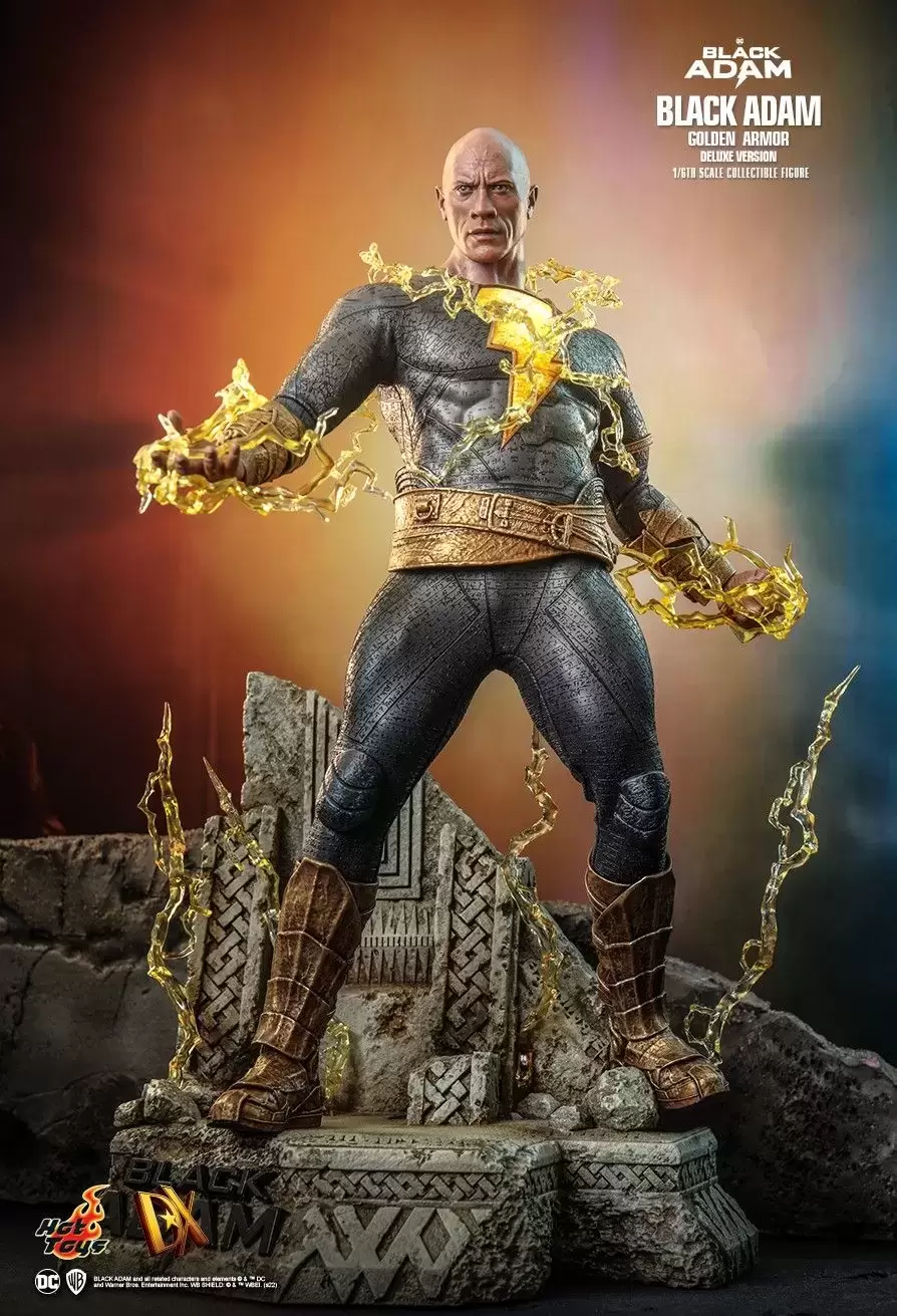 Hot Toys Deluxe Series - Black Adam - Golden Armor (Deluxe Version)