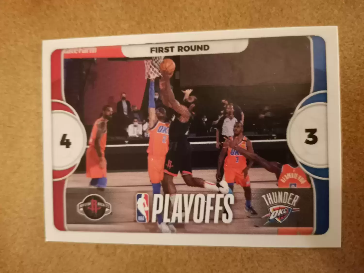 NBA 2020-2021 - Houston Rockets - Oklahoma City Thunder - NBA Playoffs 2020 - Western Conference