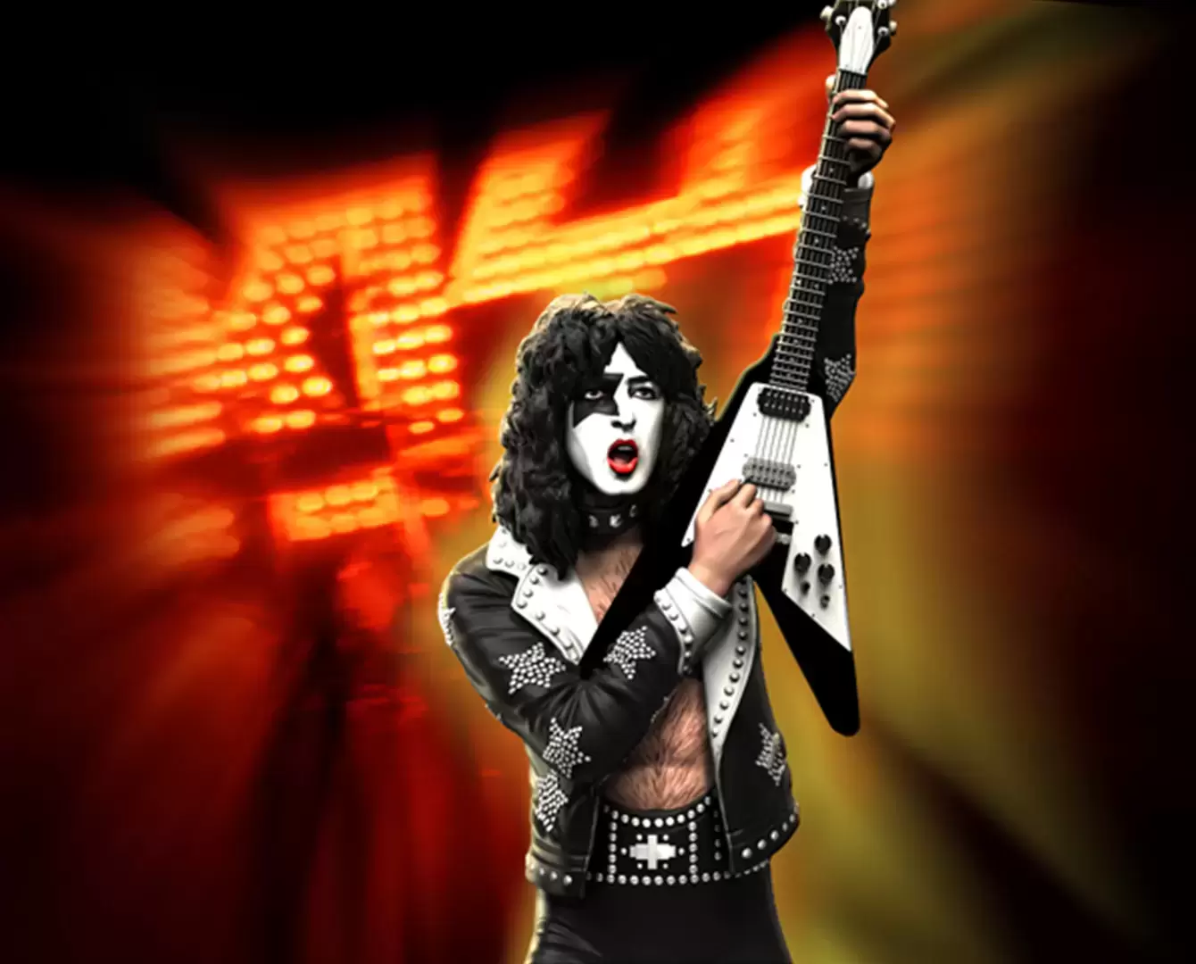 Knucklebonz - Rock Iconz - KISS - The Starchild (Hotter Than Hell)