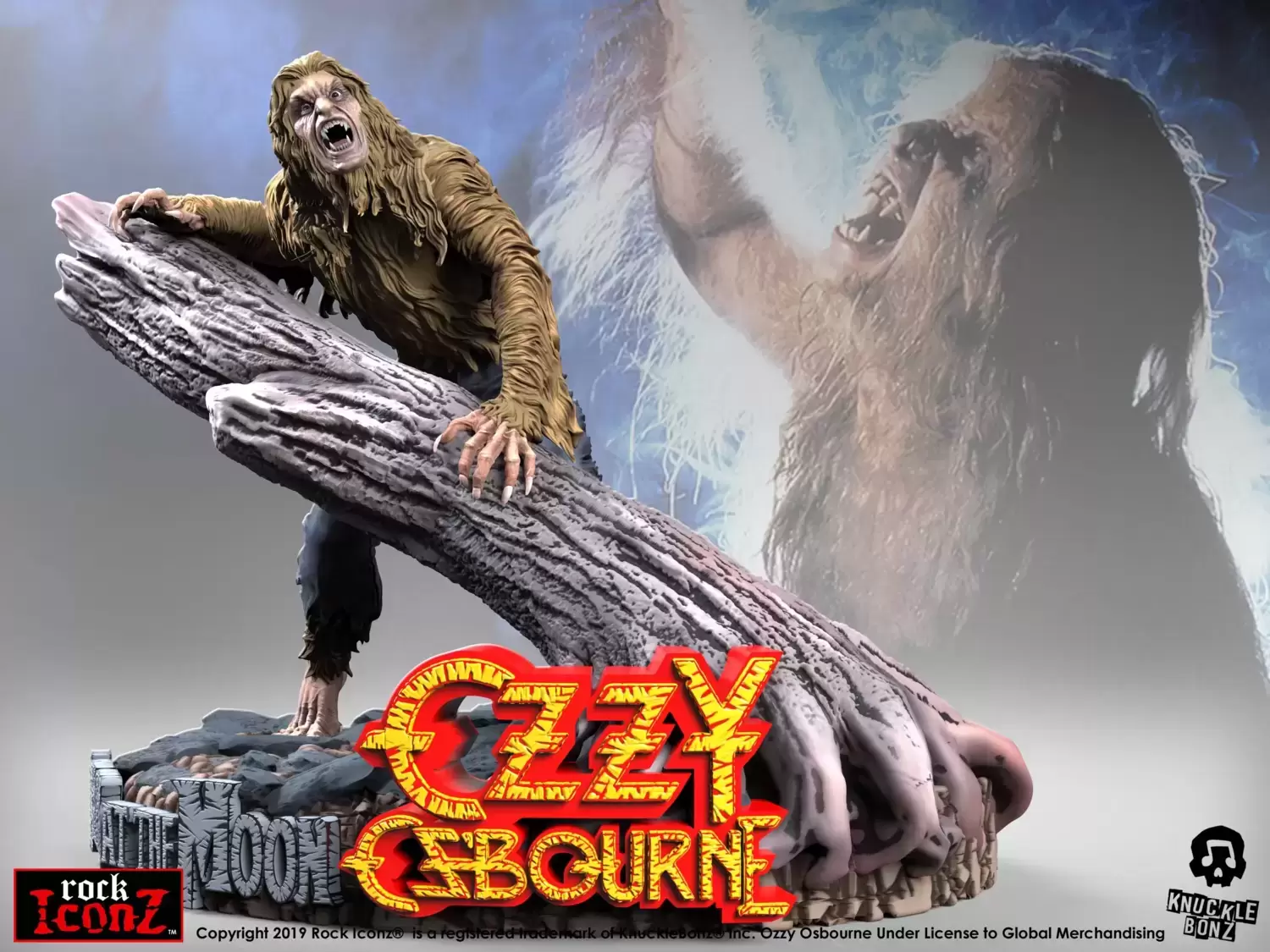 Knucklebonz - Rock Iconz - Ozzy Osbourne - Bark at the Moon