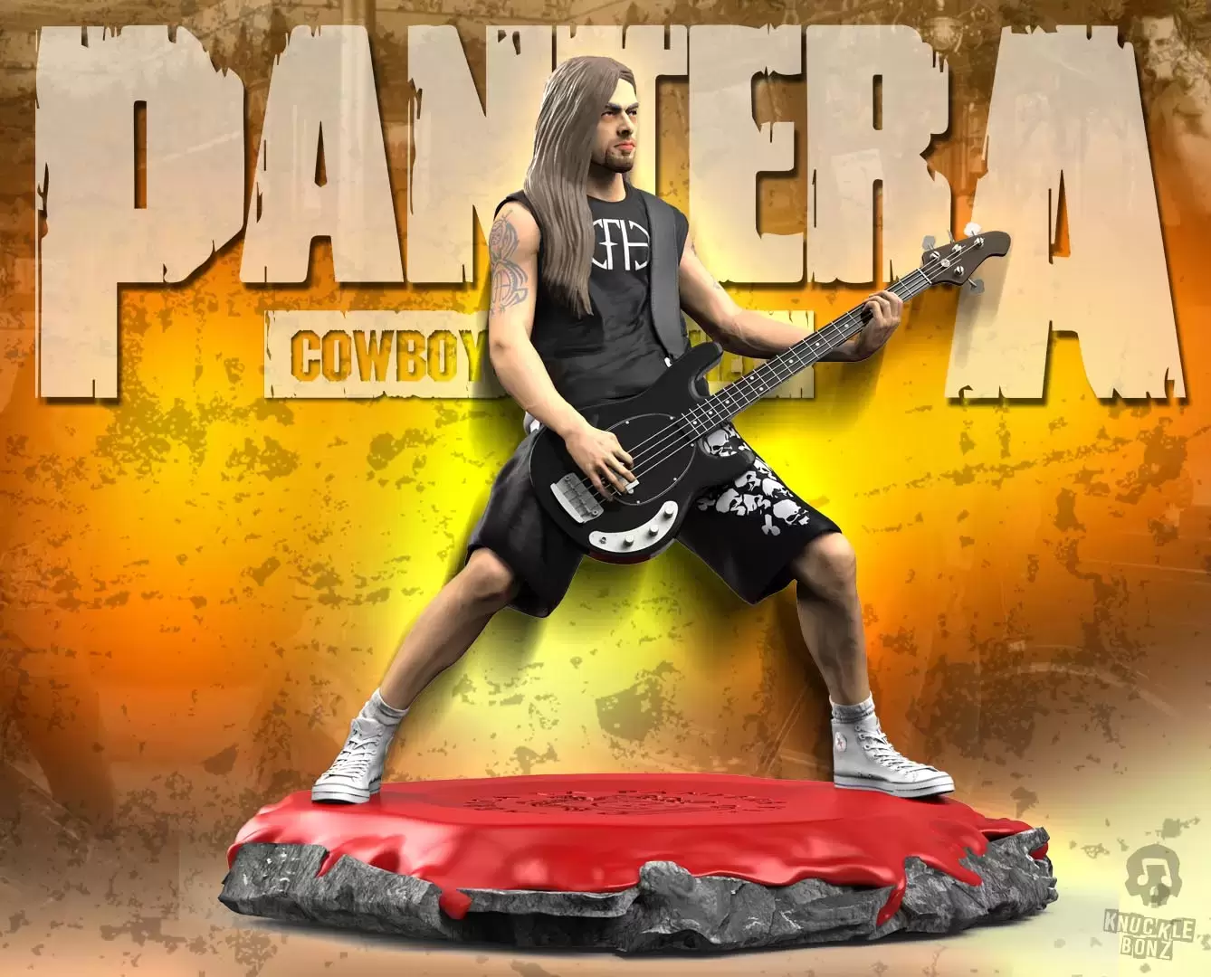 Knucklebonz - Rock Iconz - Pantera - Rex Brown