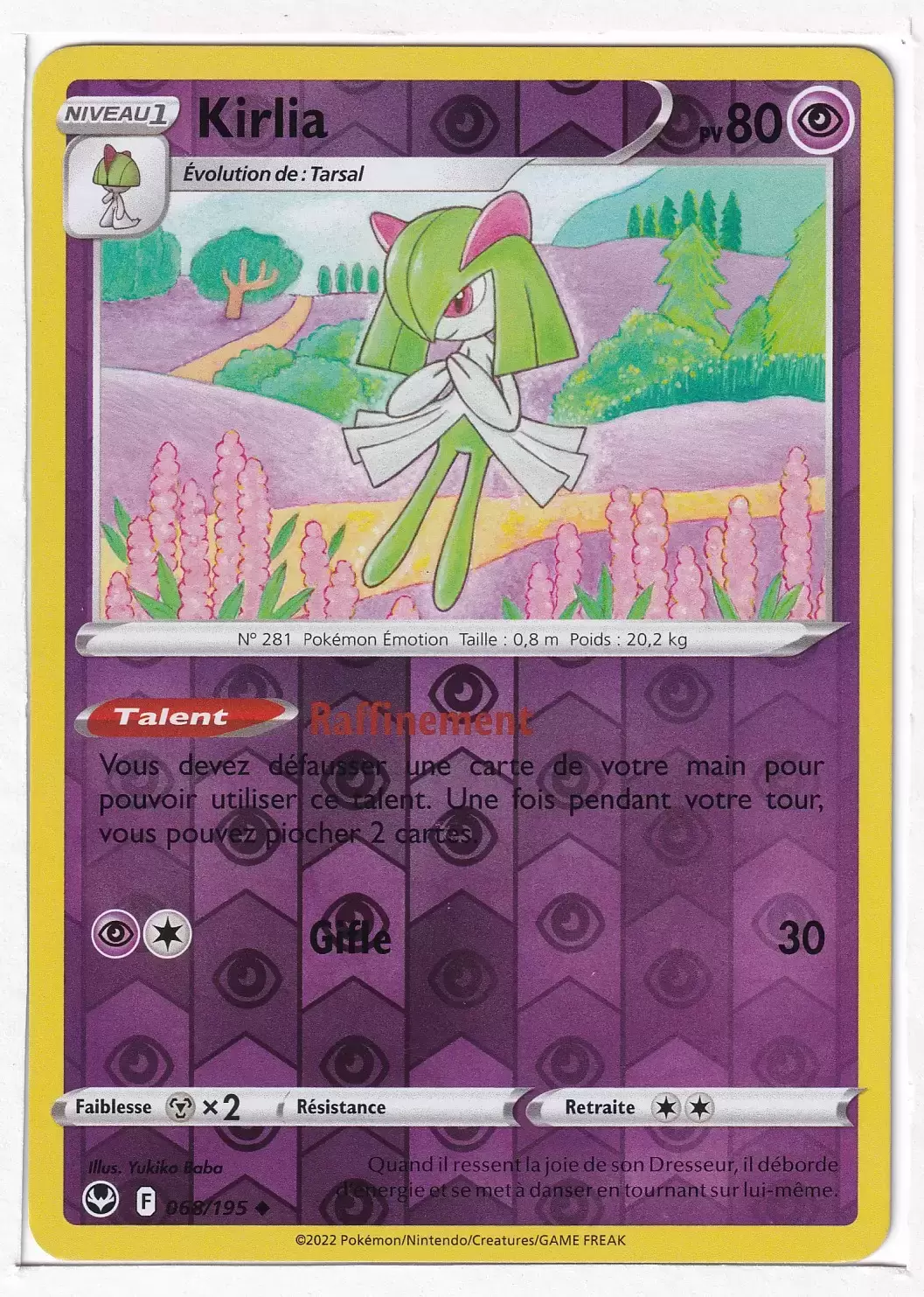 Tempête Argentée - Kirlia Reverse