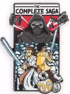 Disney Pins Open Edition - Star Wars The Saga Set - Sequel Trilogy
