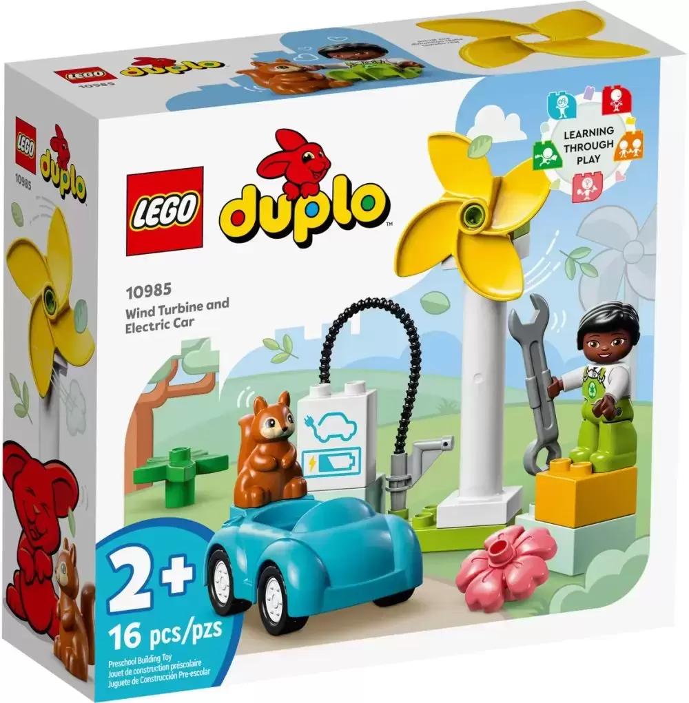 LEGO Duplo - Wind Turbine and Electric Car