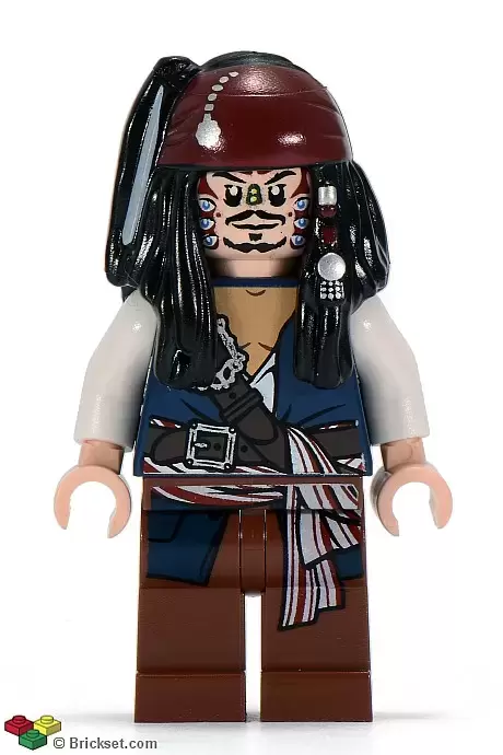 Lego Disney Pirates Of The Caribbean Minifigures - Captain Jack Sparrow Cannibal