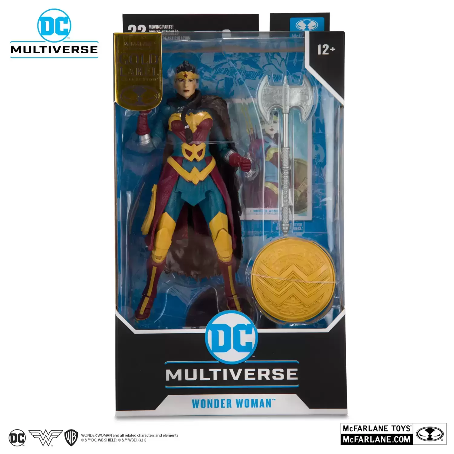  McFarlane - DC Multiverse - Shazam! Fury of The Gods 7 Action  Figure - Wonder Woman : Toys & Games