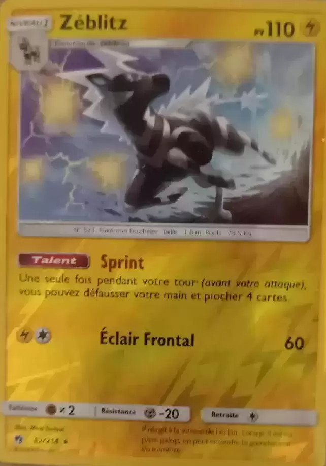 Tonnerre Perdu - Zéblitz Reverse