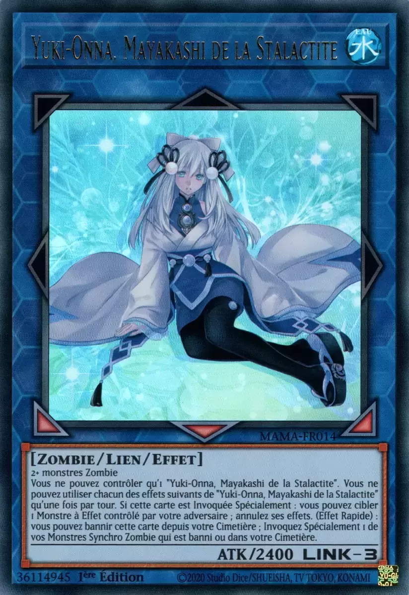Les Experts Fantastiques MAMA - Yuki-Onna, Mayakashi de la Stalactite