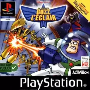 Jeux Playstation PS1 - Les aventures de buzz l\'éclair