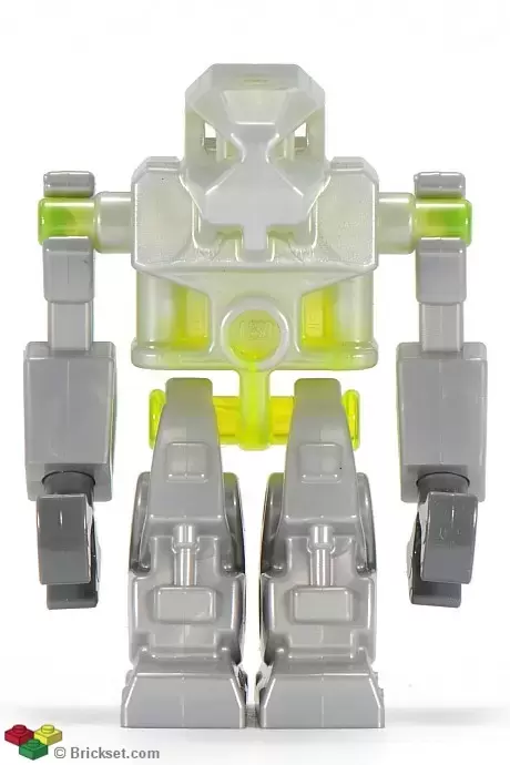 Lego Exo-Force Minifigures - Devastator - Trans-Neon Green Torso, Red Eyes