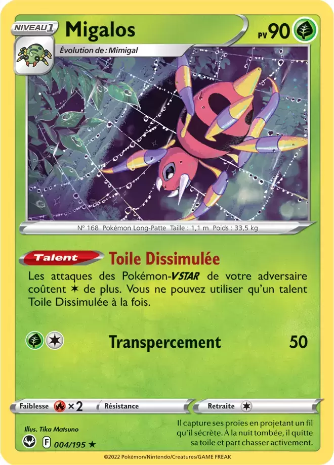 Tempête Argentée - Migalos holographique