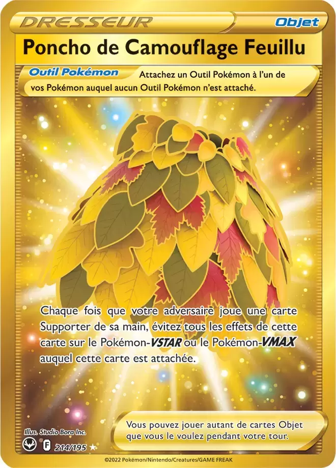 Majaspic VSTAR - 210/195 - Secrète Gold Rare - Carte Pokémon