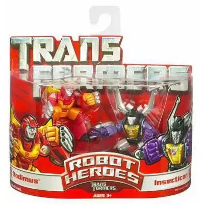 Transformers Robot Heroes - Rodimus vs Insecticon