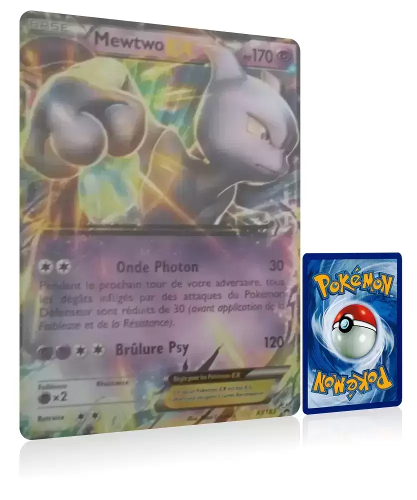 Cartes Pokemon Jumbo XXL - XY - Méga Mewtwo EX