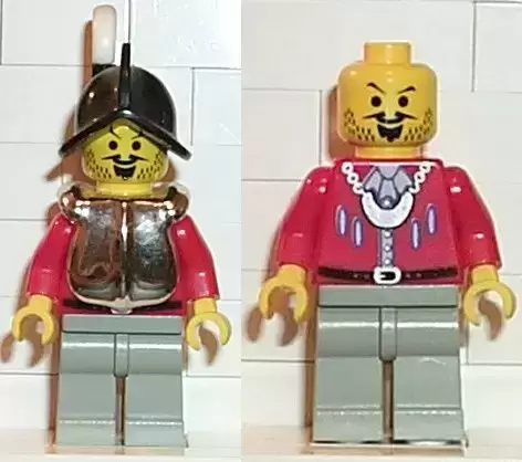 Lego Pirates Minifigures - Imperial Armada - Red - Captain