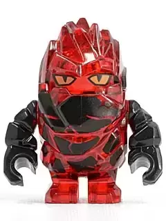 Rock Monster Infernox Trans Red Lego Power Miners Minifigures