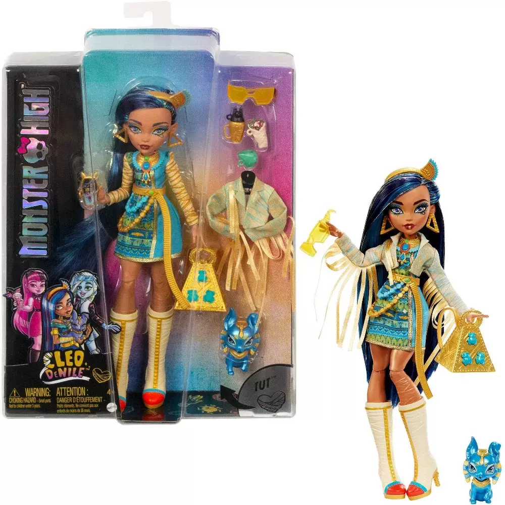 Monster High Gloom Beach Cleo De Nile Doll Toys - Zavvi US