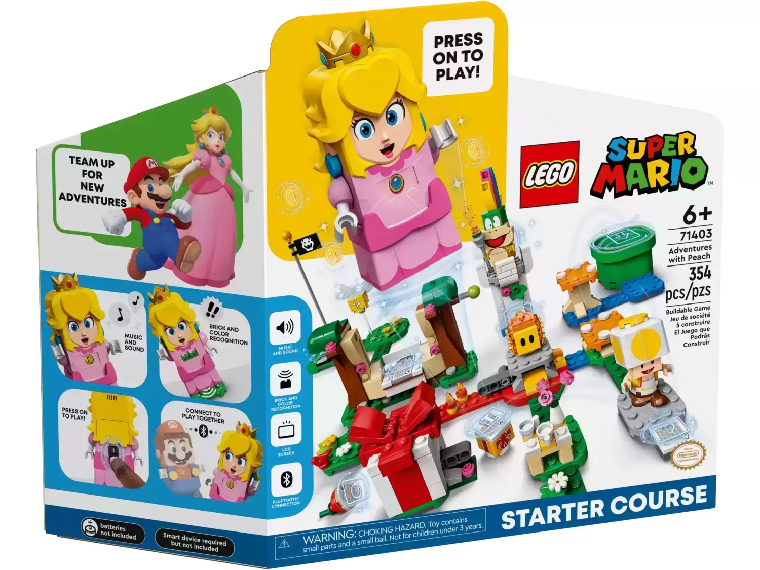 Adventures with Peach Starter Course - LEGO Super Mario set 71403