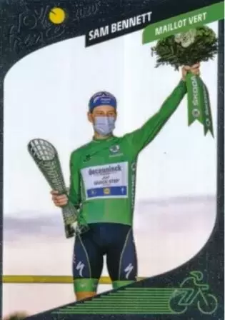 Tour de France 2020 - Sam Bennett - Deceuninck - Quick-Step (Maillot Vert) - Les Instantanés cartes
