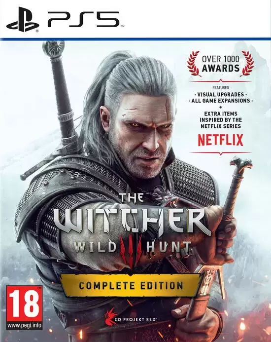 PS5 Games - The Witcher III Wild Hunt Complete Edition