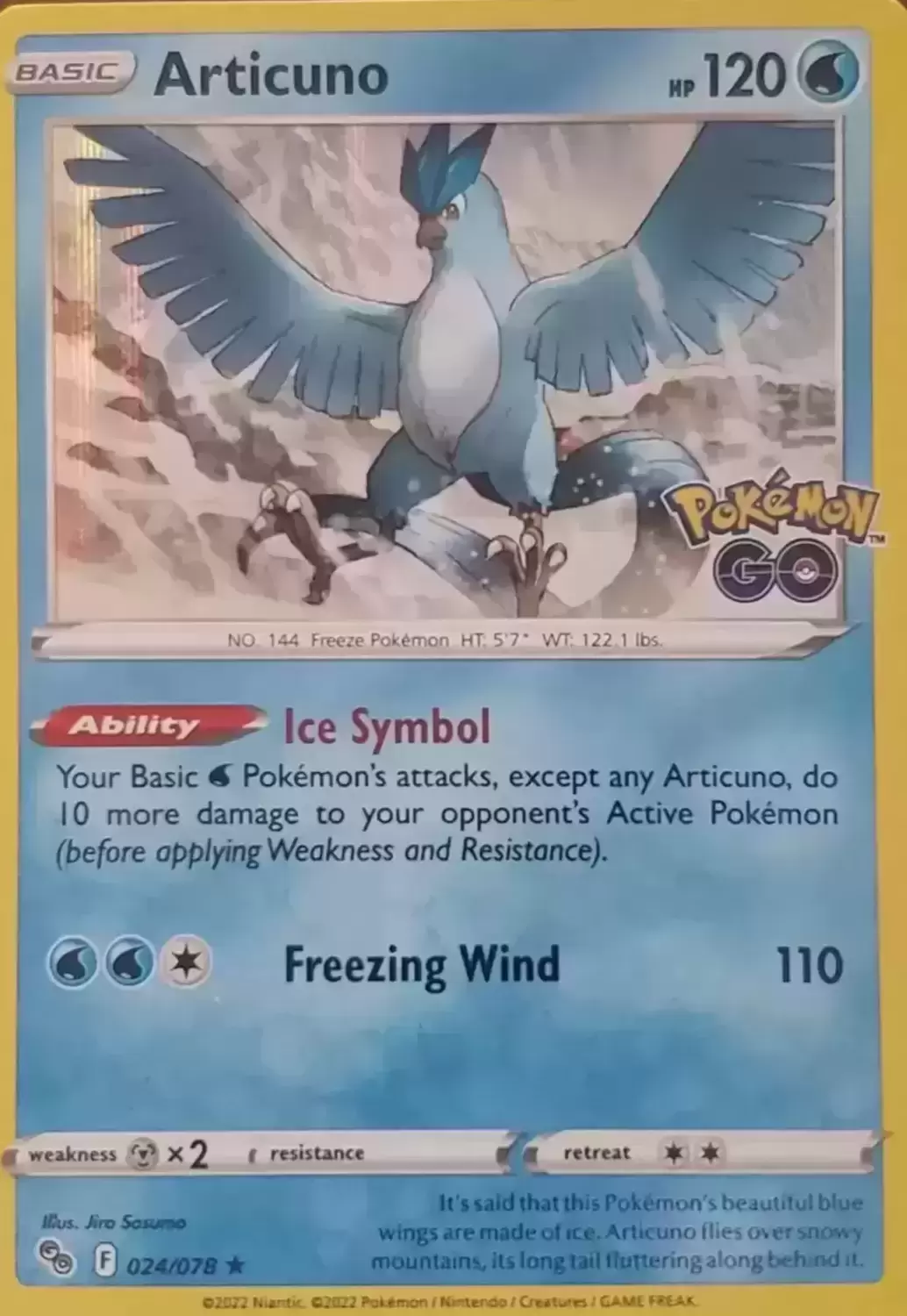 Pokémon Go - Articuno Holo