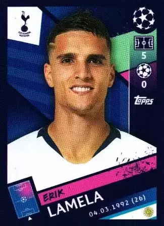 UEFA Champions League 2018-2019 - Erik Lamela - Tottenham Hotspur